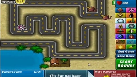 Bloons Tower Defence  4 tutorial part 1