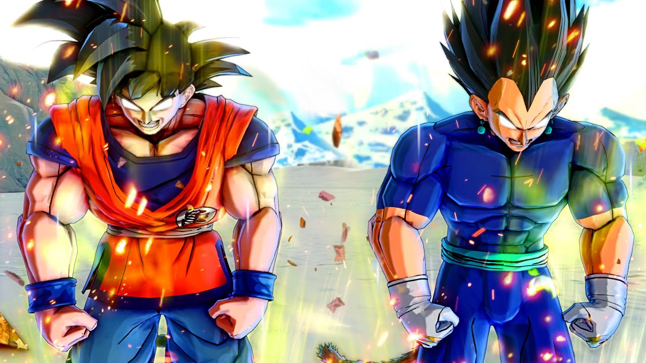 goku vs vegeta wallpaper hd