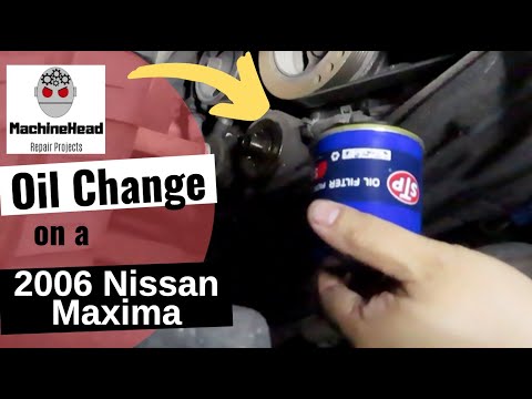 Video: Hoeveel liter olie heeft een Nissan Maxima uit 2005 nodig?