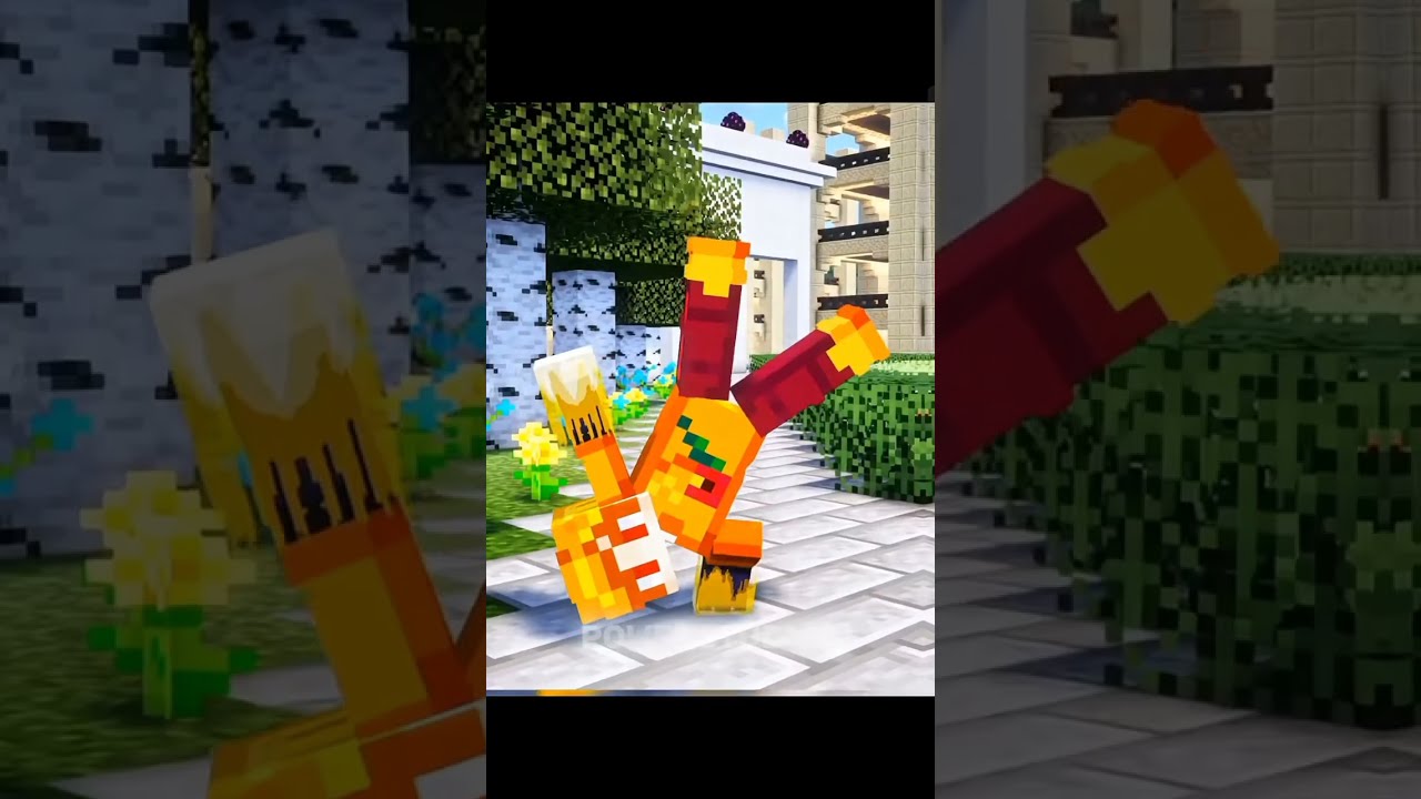 Bro Did RUSSIAN Push Ups Minecraft Shorts