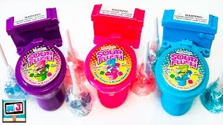 Candy Toilet with Sour Flush Едим конфетки туалеты - конфеты с унитаза