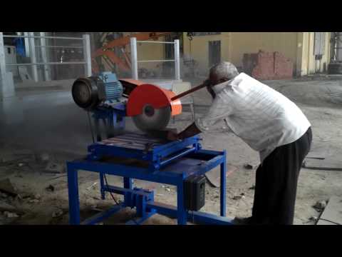 Fabrication engineering  refectory brick cutting machine
