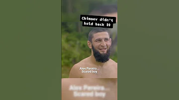 Khamzat’s thoughts on some UFC stars (via redcornermma/TT)