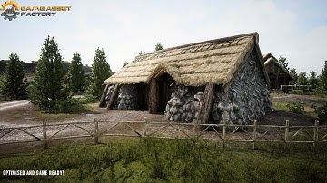 Unreal Engine 4 Medieval Houses Vol2 Modular TPS Walkthrough