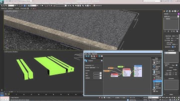 TUTORIAL: Creating a Drop Kerb with RailClone in 3ds Max (intermediate)