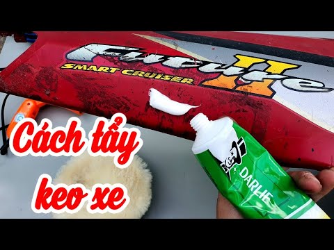 Video Cách tẩy keo xe , cực kỳ hiệu quả | XM24h - youtube