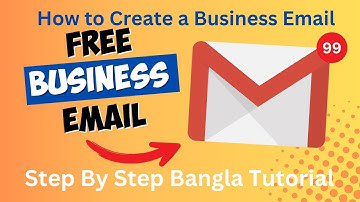How to Create a Business Email Step By Step Guide Bangla Tutorial।। Step By Step Create Email Guide