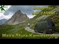 Unwetter auf 2400m Höhe | Offroad | Maira Stura Kammstraße West Alpen | VW T4 Syncro Camper | # 5.