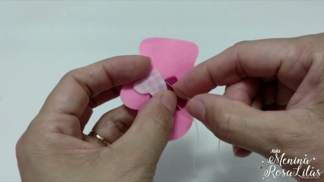 Lembrancinha para Chá de Cozinha em Feltro - Passo a Passo  #feltro #meninnarosalilas #passoapasso