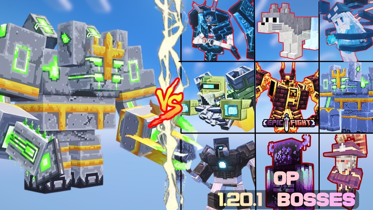 Colossus β vs OP 1.20.1 Bosses