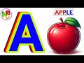 A is for Apple 🍎 A A Apple | ABC Phonics Song for Toddlers | Cute Cartoon Learning for Kids | ABCD