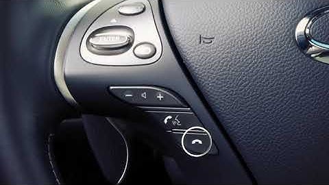2013 Infiniti M - Bluetooth Hands-Free Phone System without Navigation Ending A Call