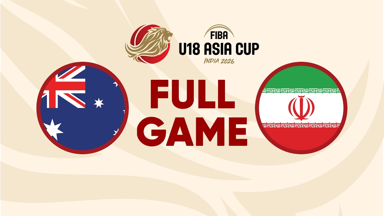 Quarter-Finals | Australia v Iran | Full Basketball Game | FIBA U18 Asia Cup 2026