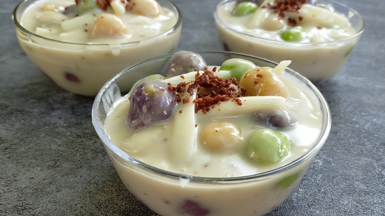 Creamy Dessert Gamit ang Overripe na Saging na Saba - YouTube