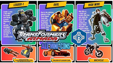 All Mini-Cons in Transformers Armada – Their Vehicle Modes and Roles (Part 1) #transformers #armada