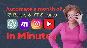 How I Created & Automated 30 Social Media Posts in Minutes! Canva + Make.com Tutorial