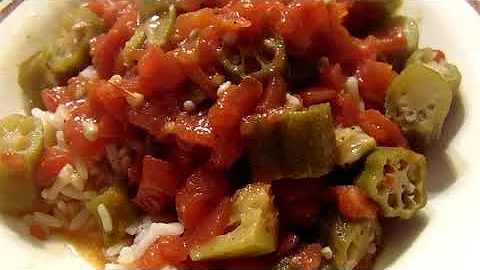 How To Make Stewed Tomatoes And Okra