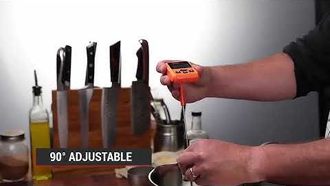 ThermoPro TP-511 Digital Candy & Frying Thermometer with Pot Clip, Food Thermometer (8 inch Probe)