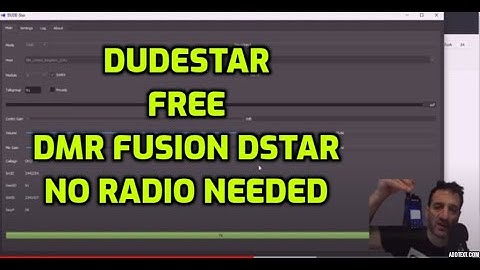 Dudestar   Digital Ham Radio DMR FUSION DSTAR  Easy set up
