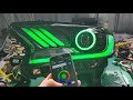 Ford Ranger Halo DRL Retrofit Headlights NeoPixel