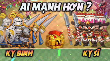 Kỵ Binh Hạng Nặng hay Kỵ Sĩ Tráng Miệng? Lựa chọn nào mạnh hơn trong Top Heroes?” #topheroes