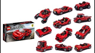 Here are some custom design alternative model mocs made from the 2020
lego speed champions set 76895 ferrari f8 tributo #legospeedchampions
#legocar #legomoc...