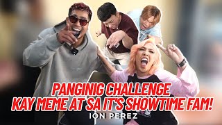 PANGINIG CHALLENGE KAY MEME AT SA IT'S SHOWTIME FAM! | Ion Perez