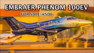 FOR SALE: 2017 Embraer Phenom 100EV in Scottsdale, AZ (KSDL) by Lepp Aviation 3,240 views 11 months ago 1 minute, 29 seconds