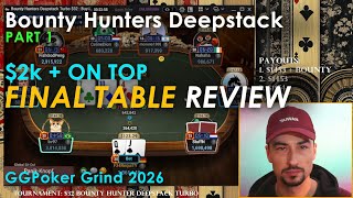 $32 Bounty Hunters FINAL TABLE | GGPoker Tournament Part 1/3