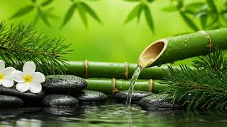 Blissful Piano Harmony with Bamboo Water Sounds | Relaxing Music for Stress Relief & Deep Sleep
