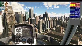 MSFS Nukem9 dlssg-to-fsr3-0.90 (TAA + FG ON) on NVIDIA GeForce GTX1660 CPU i5-4670 New York, NY, USA