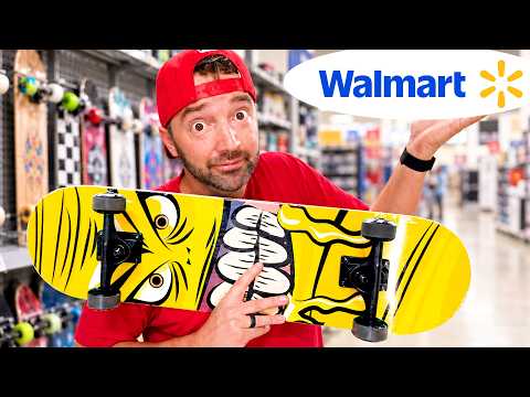 How WEAK Is A Walmart Skateboard?