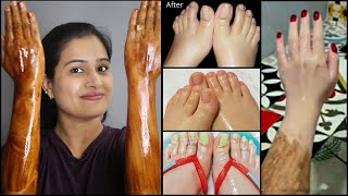 काले हाथ/ काली कोहनी व पैरों से सालो-साल जमी मैल गंदगी निकालें, Fair Hand पाएं| Hand/Feet Whitening|