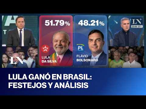 Lula ganó por más de 4 millones de votos y agradeció al pueblo brasileño por la reelección