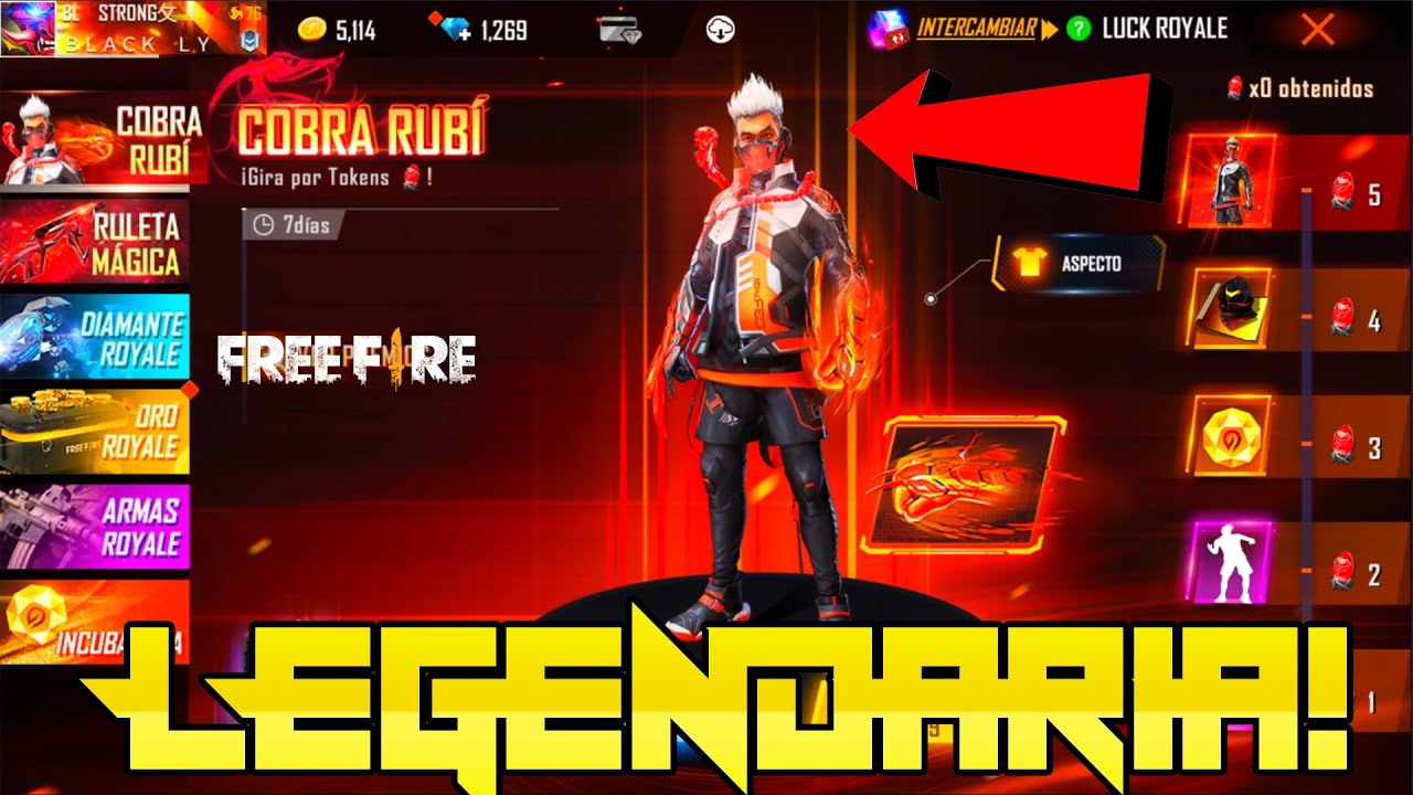 EN BUSCA DE LA NUEVA *SKIN LEGENDARIA COBRA RUBI* LA MAS ...