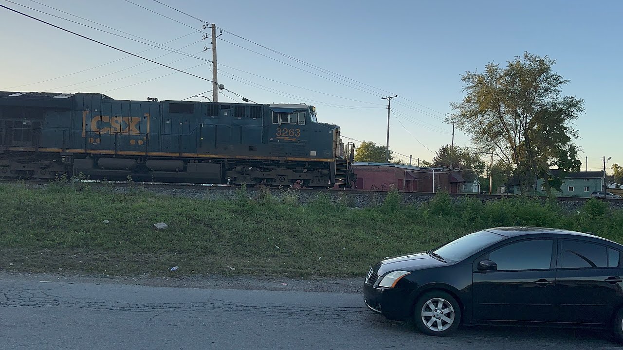 CSX 3263 West Lawrence IN 10/10/23 - YouTube