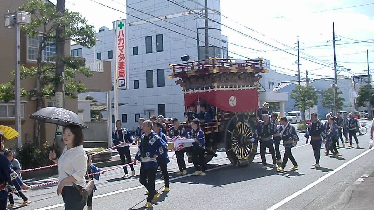 掛川市塩町 屋台お披露目 Youtube