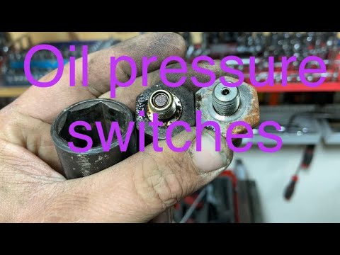 Oil pressure switches 2.0t tfsi Audi A4 a5 q5 a6 oil light can switch warning light fix repair