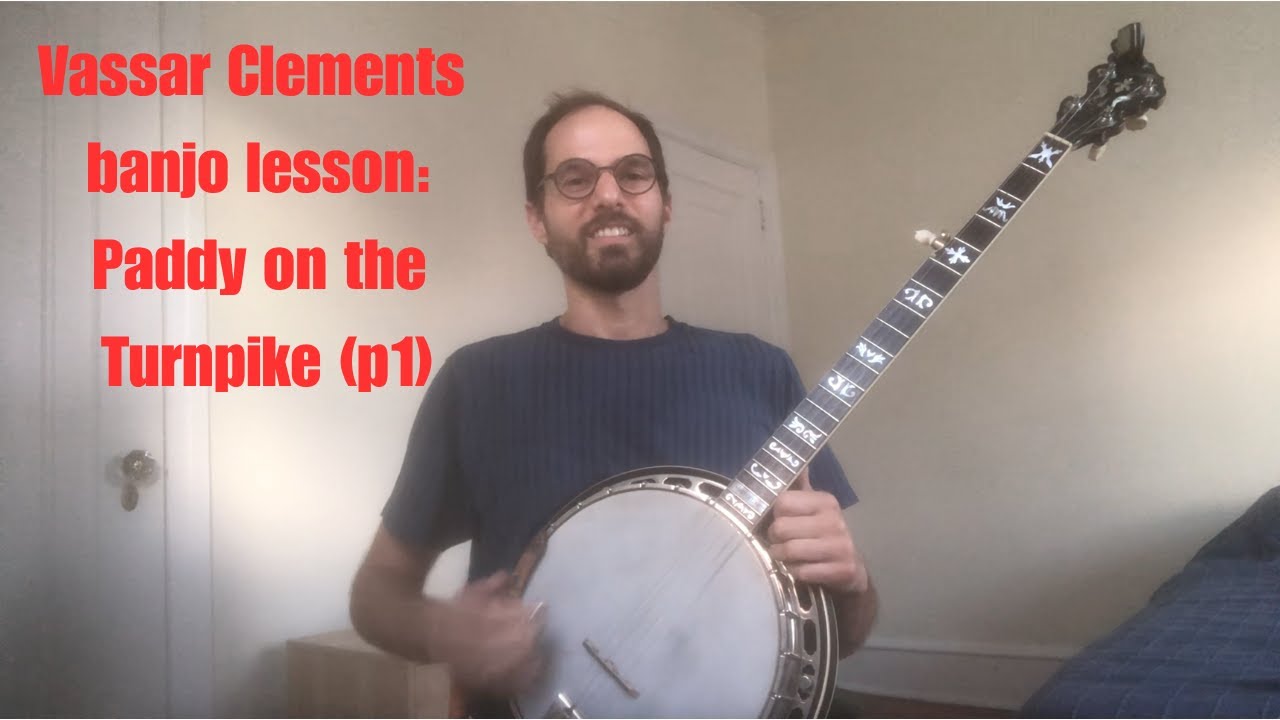 Vassar Clements banjo lesson: Paddy on the Turnpike (Part 1)