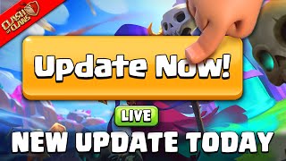 NEW UPDATE Maintenance Break Live Today in Clash of Clans