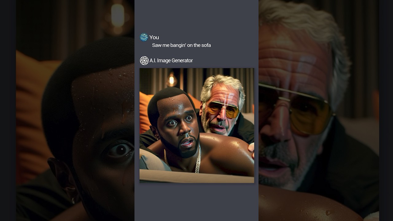 Wasn’t Me 🤷‍♂️ #aiart #diddy #ai