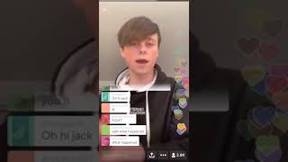 IMALLEXX beef with Jaackmaate Live twitter video