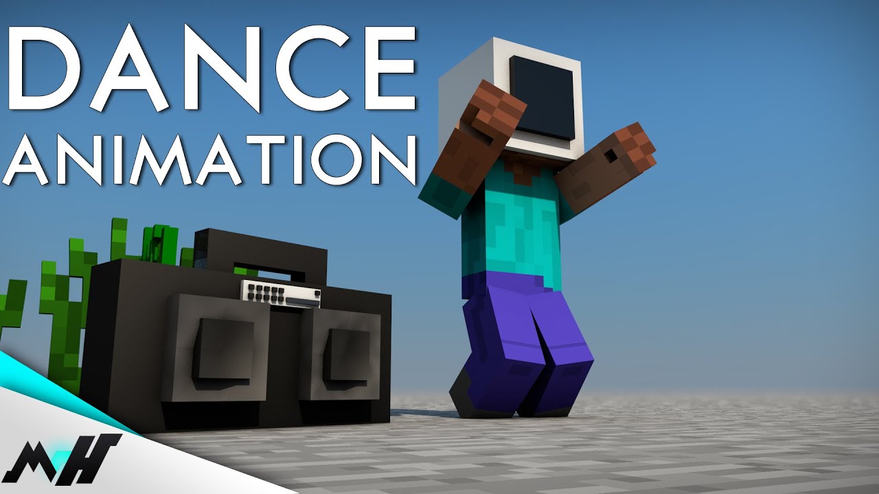 Minecraft Animacje - Funny, Sick Dance - MrHitmen90