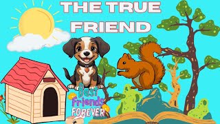 A Dog And A Squirrel Short Story | True Friends Story | Moral Story About Friends