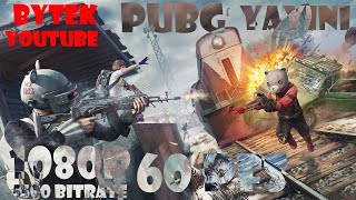 PUBG DERECELİ  / 1080p / 60 FPS / 6000 BITRATE