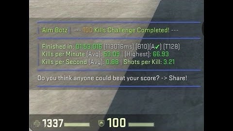 Thobo vs The Aimbotz challenge