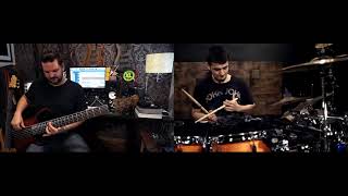ANGRA - MAGIC MIRROR ft. Felipe Andreoli - [DRUMS   BASS ONLY]