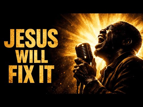 Jesus Will Fix It–Powerful Gospel Blues  | Soulful Church Testimony Song of Faith