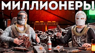 МЫ СТАЛИ СКРАПОВЫМИ МИЛЛИОНЕРАМИ!  ПОСТРОИЛ БУНКЕР ИЗ 10000 МВК В РАСТ/ RUST