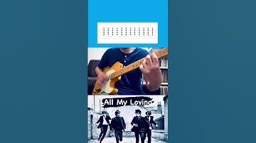 Thumbnail of 【TAB】All My Loving / The Beatles【Backing guitar】#60s#johnlennon#fender#shorts#telecaster#ビートルズ#ギター